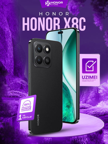Uz Bestbuy: Product 02   乌兹优选：物品02 -   Honor 8C  8+256GB Black